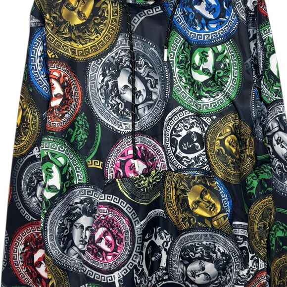 Drill Clothing Co. Medusa Baroque Multicolor Foil Hoodie Size S NWT - Picture 3 of 5